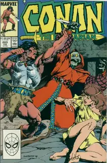 Cover of Conan the Barbarian #203