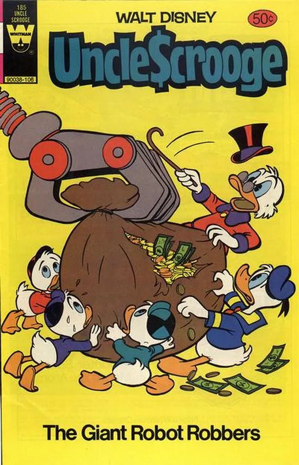 Cover of Walt Disney Uncle Scrooge #185