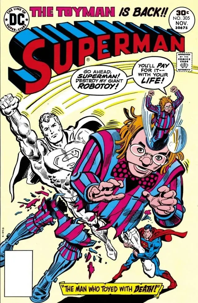 Cover of Superman #305
