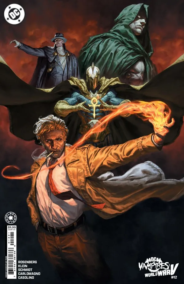 Cover of DC vs. Vampires: World War V #12