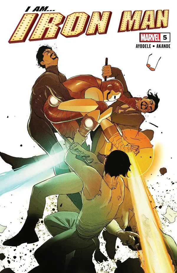 Cover of I Am Iron Man #5