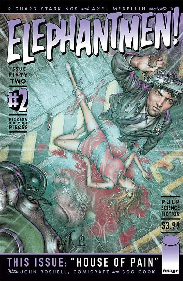 Cover of Elephantmen #52