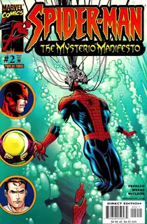 Cover of Spider-Man and Mysterio [Spider-Man: The Mysterio Manifesto] #2