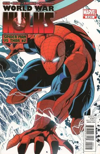 Cover of World War Hulks: Spider-Man vs. Thor #2