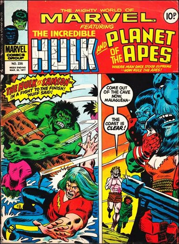 Cover of The Mighty World of Marvel #235