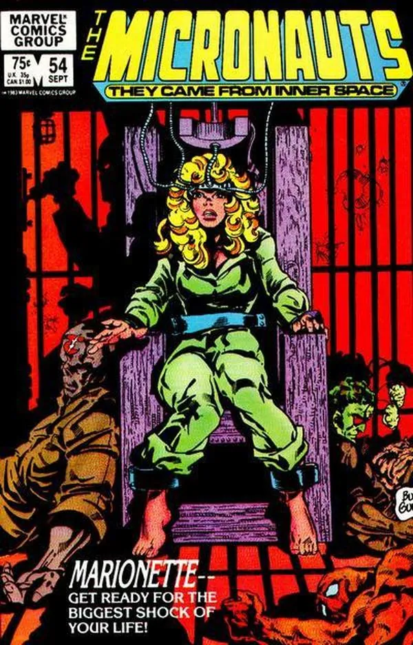 Cover of Micronauts #54