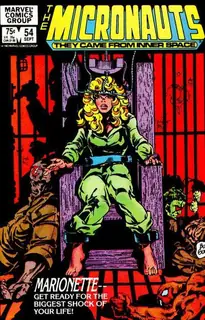 Cover of Micronauts #54