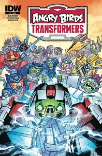 Cover of Angry Birds Transformers #4