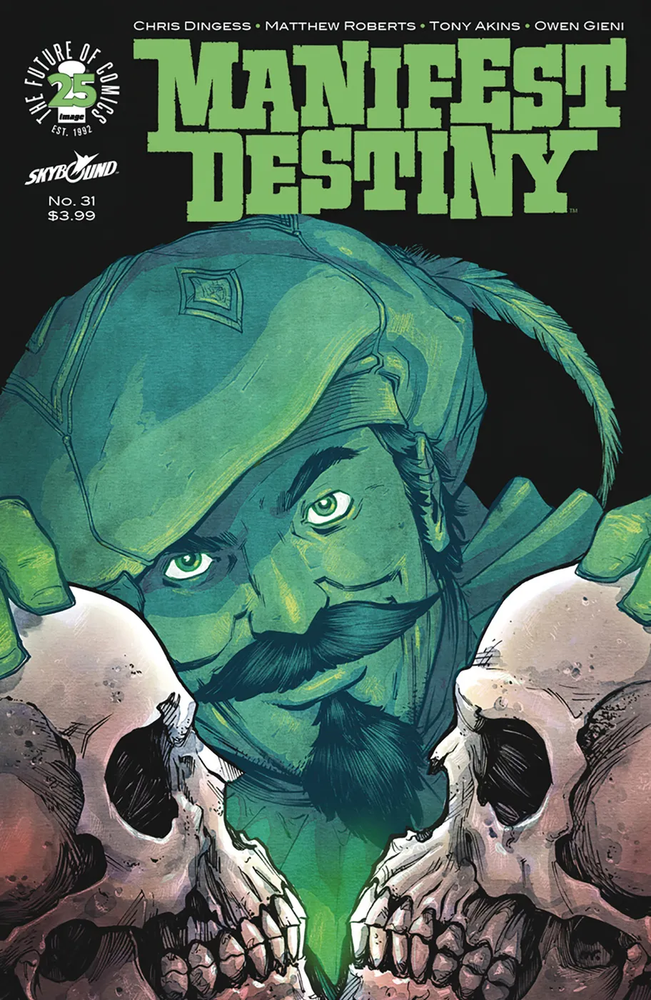 Cover of Manifest Destiny #31
