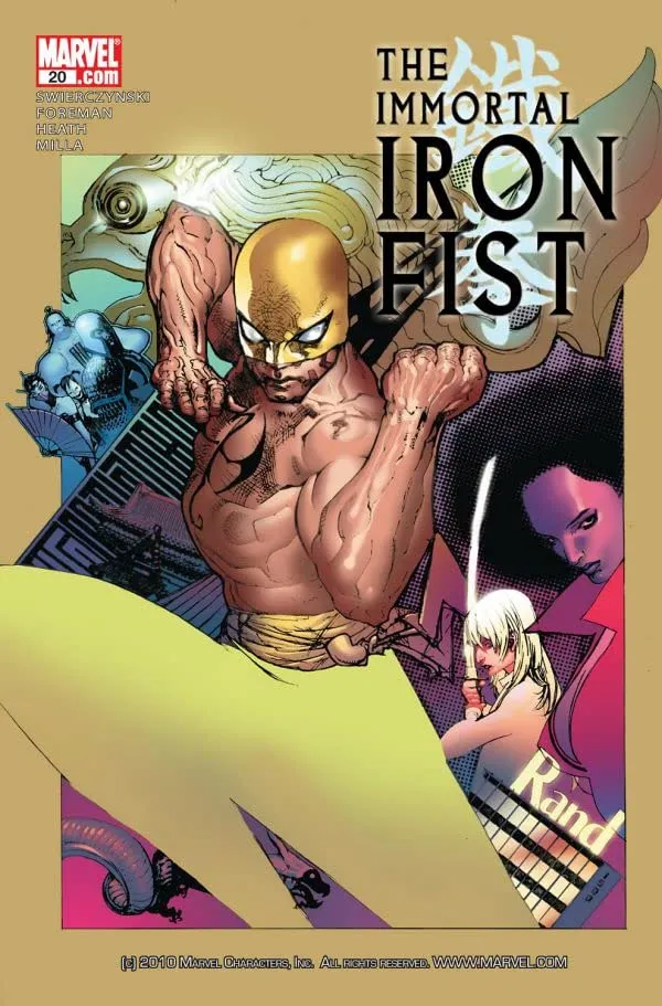 Cover of The Immortal Iron Fist #20