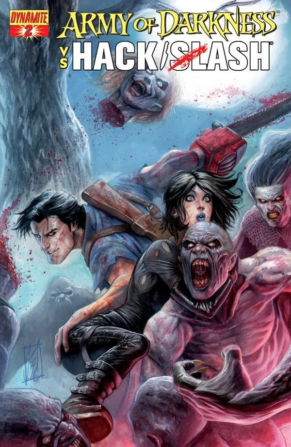 Cover of Army of Darkness vs. Hack/Slash #2