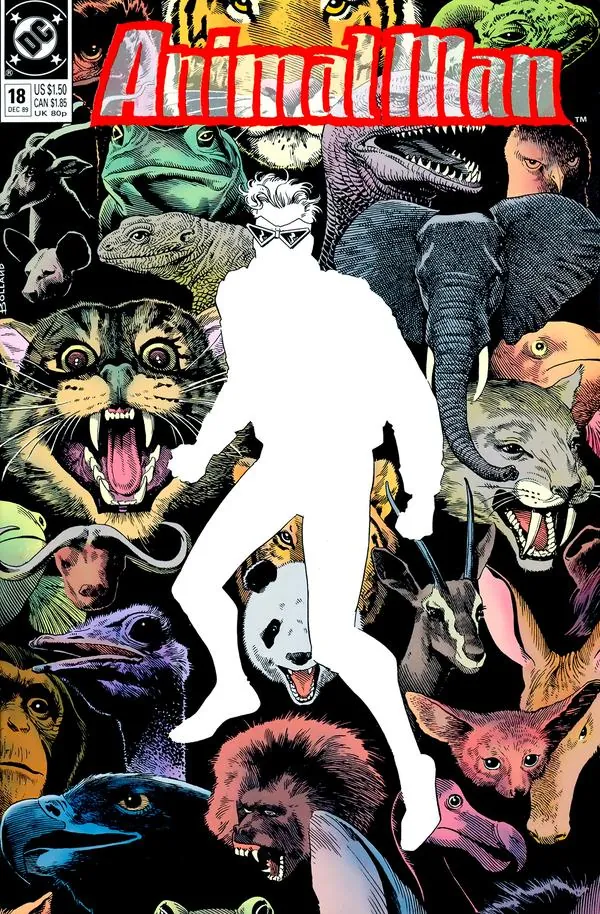 Cover of Animal Man #18