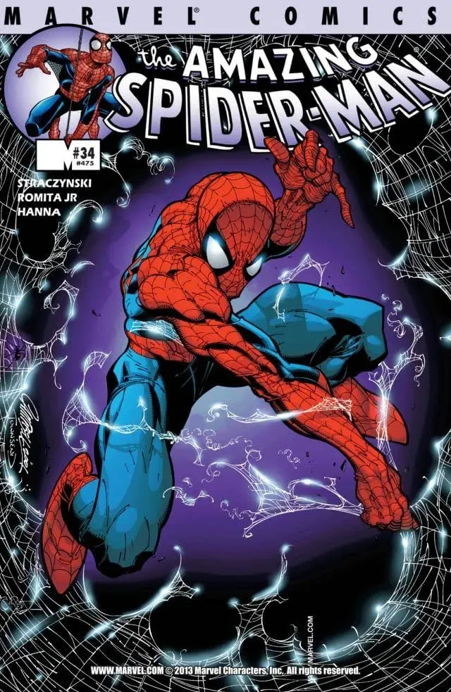 Cover of The Amazing Spider-Man #34 (475)