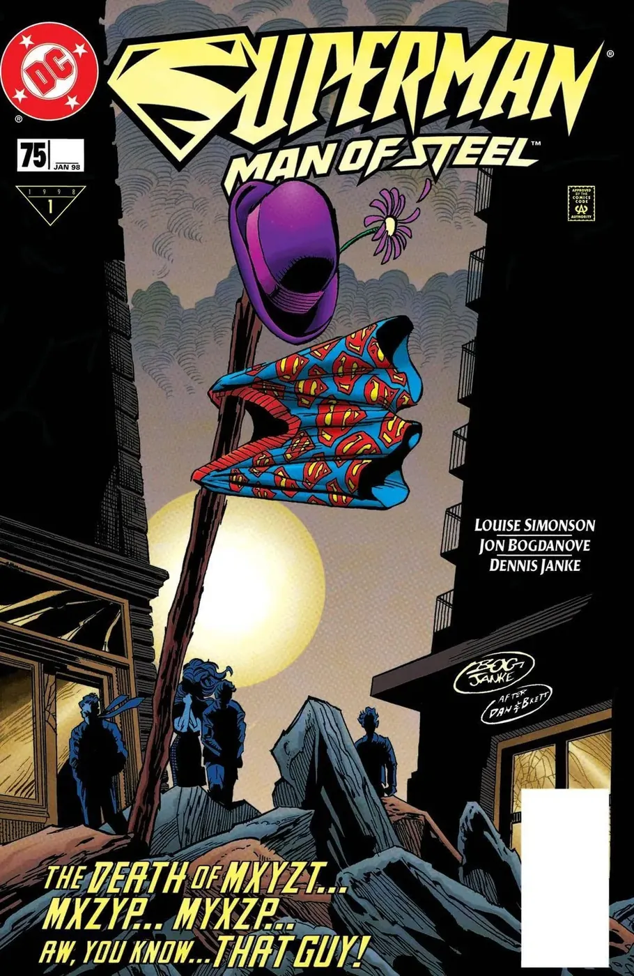 Cover of Superman: The Man of Steel #75
