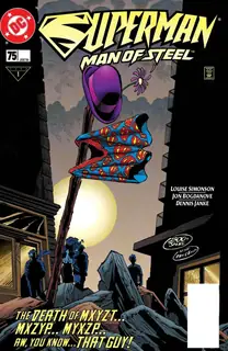 Cover of Superman: The Man of Steel #75