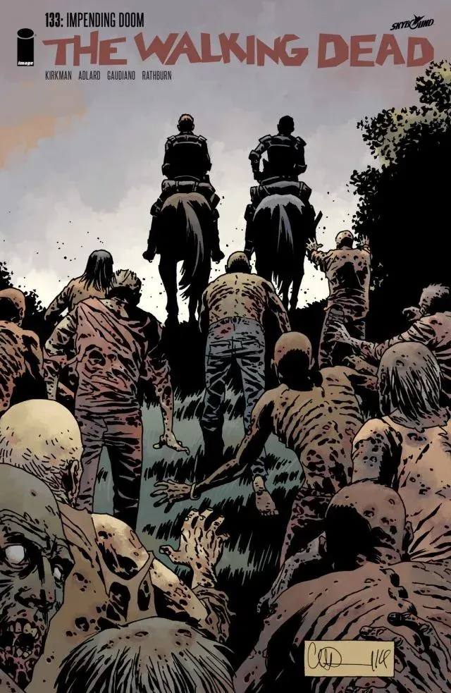 Cover of The Walking Dead #133