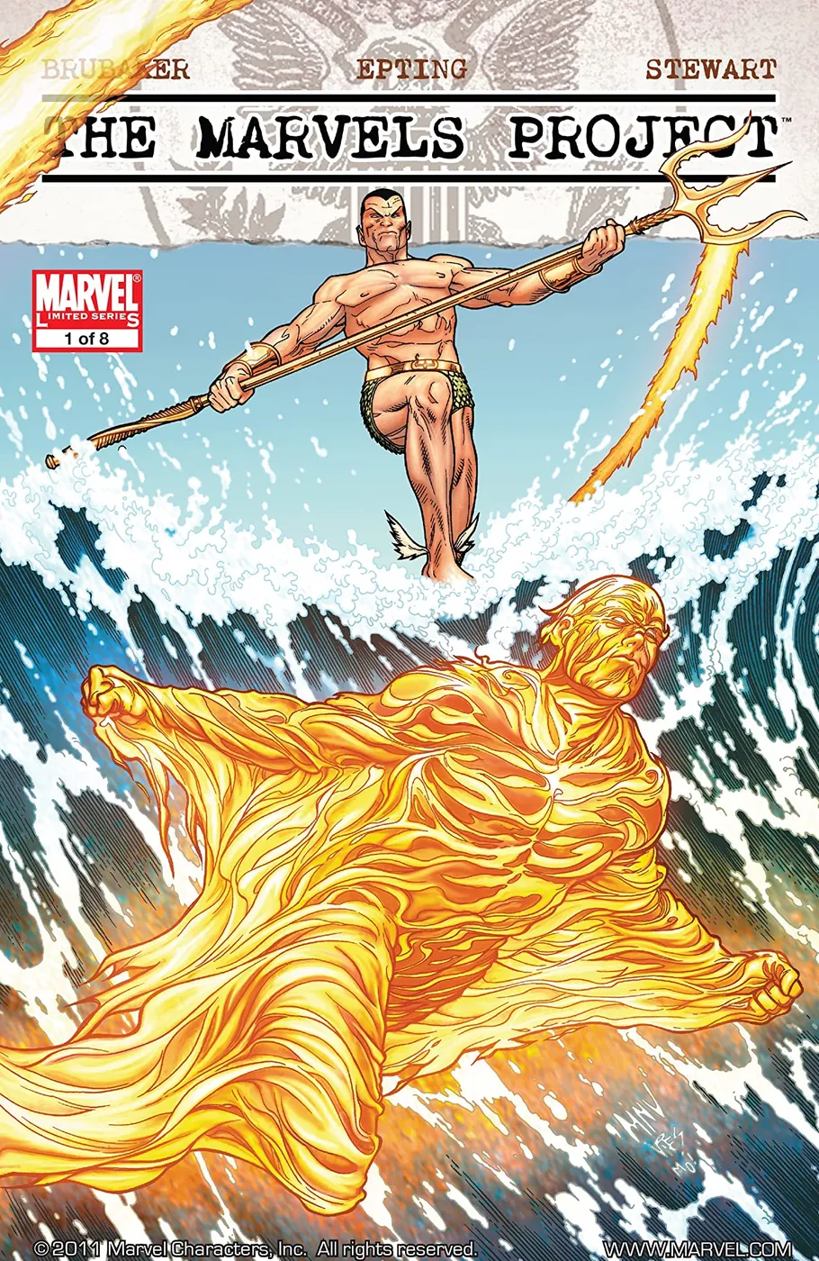 Cover of The Marvels Project #1