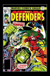 Cover of The Defenders #46