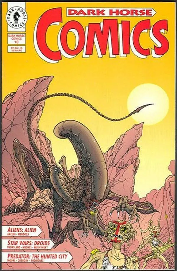 Cover of Dark Horse Comics #18