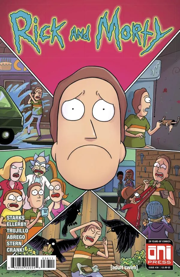 Cover of Rick and Morty #36