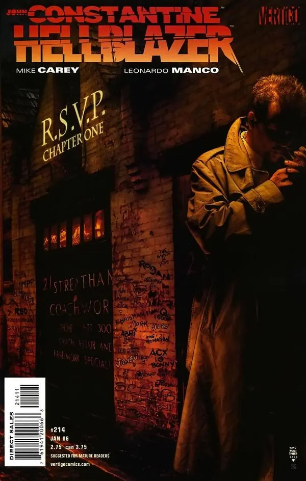 Cover of Hellblazer #214