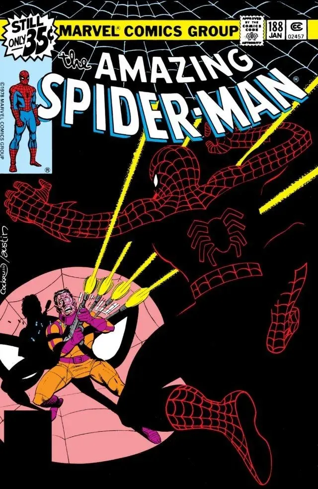 Cover of The Amazing Spider-Man #188