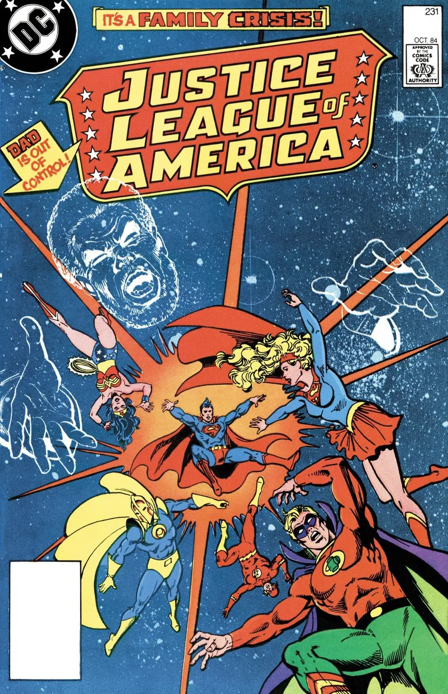 Cover of Justice League of America #231