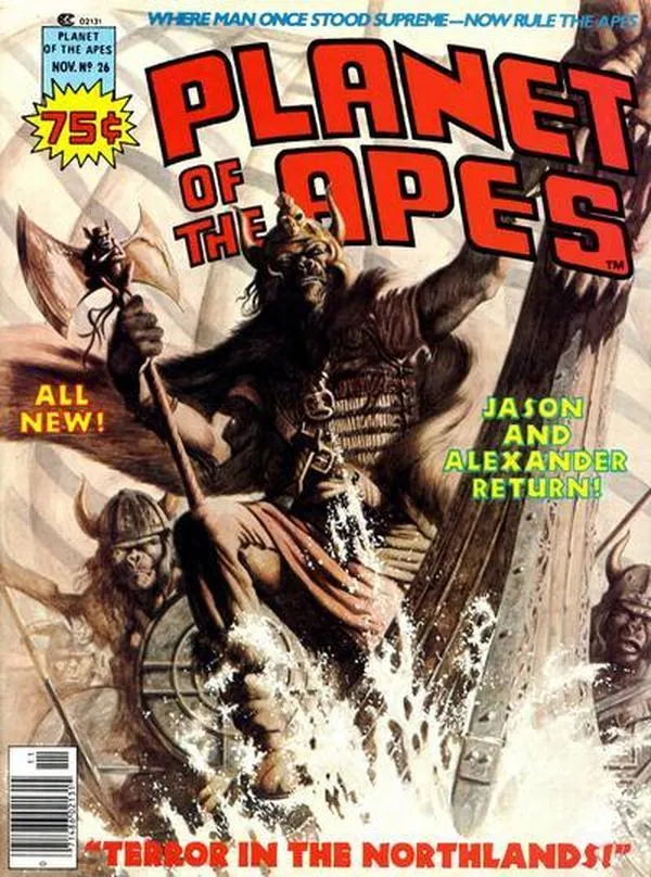 Cover of Planet of the Apes #26