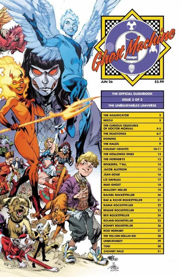 Cover of Ghost Machine: The Official Guidebook #3
