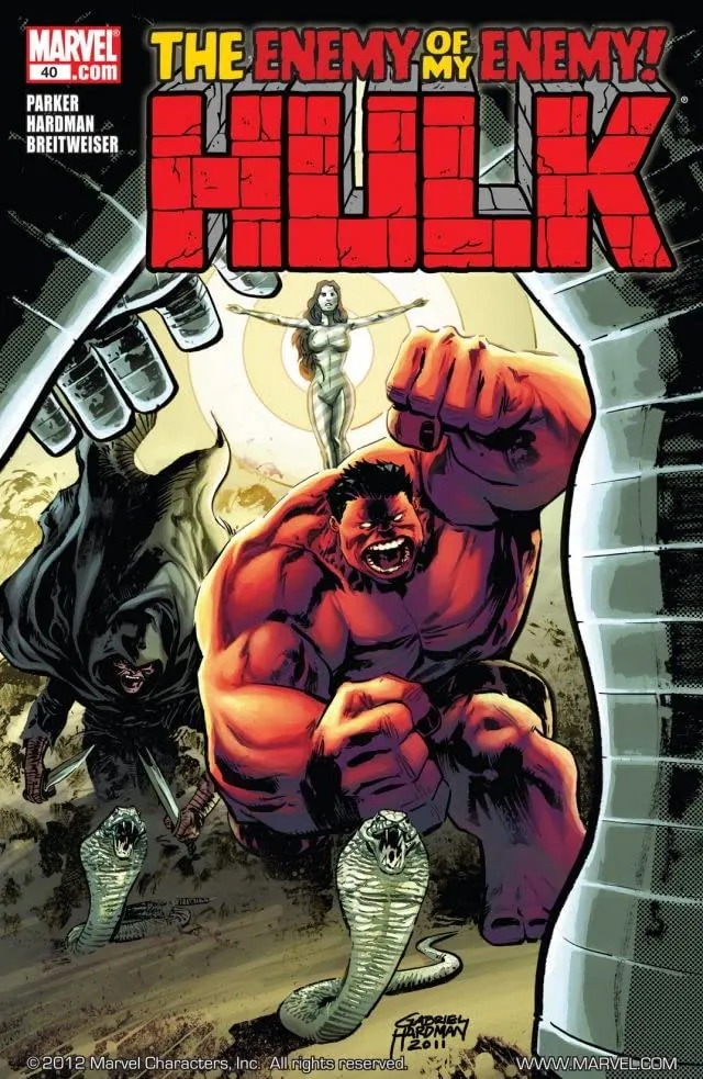 Cover of Hulk #40