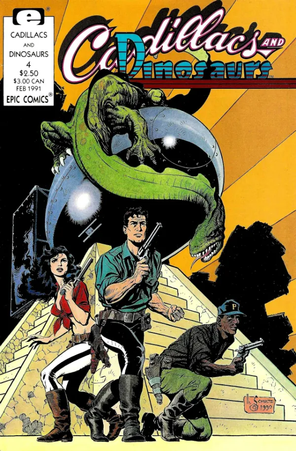 Cover of Cadillacs & Dinosaurs #4
