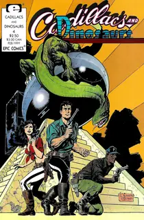 Cover of Cadillacs & Dinosaurs #4