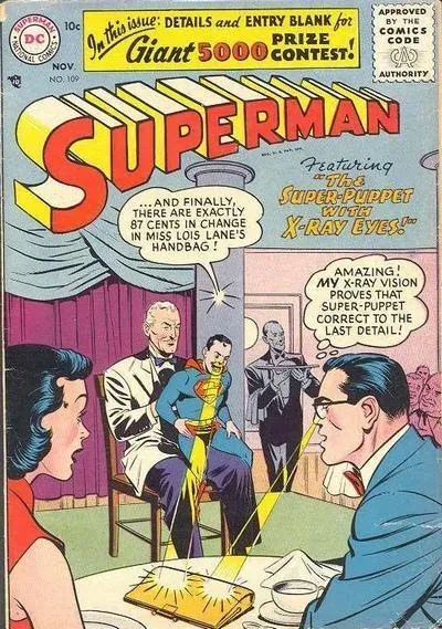 Cover of Superman #109