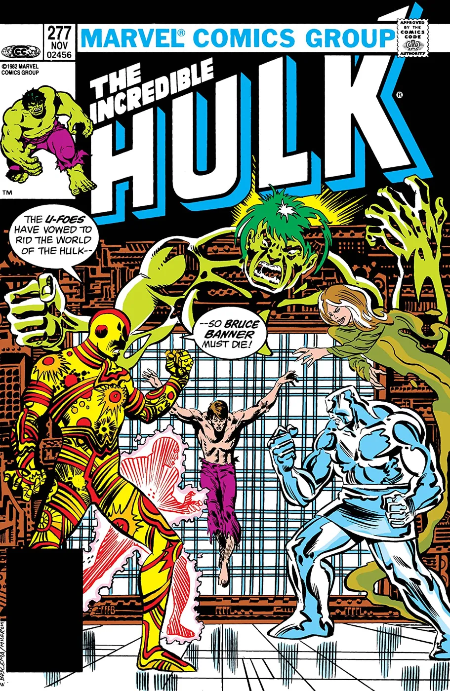 Cover of The Incredible Hulk #277