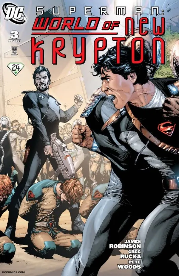 Cover of Superman: World of New Krypton #3