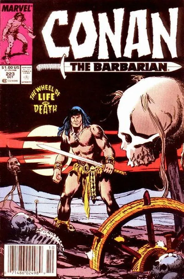 Cover of Conan the Barbarian #223