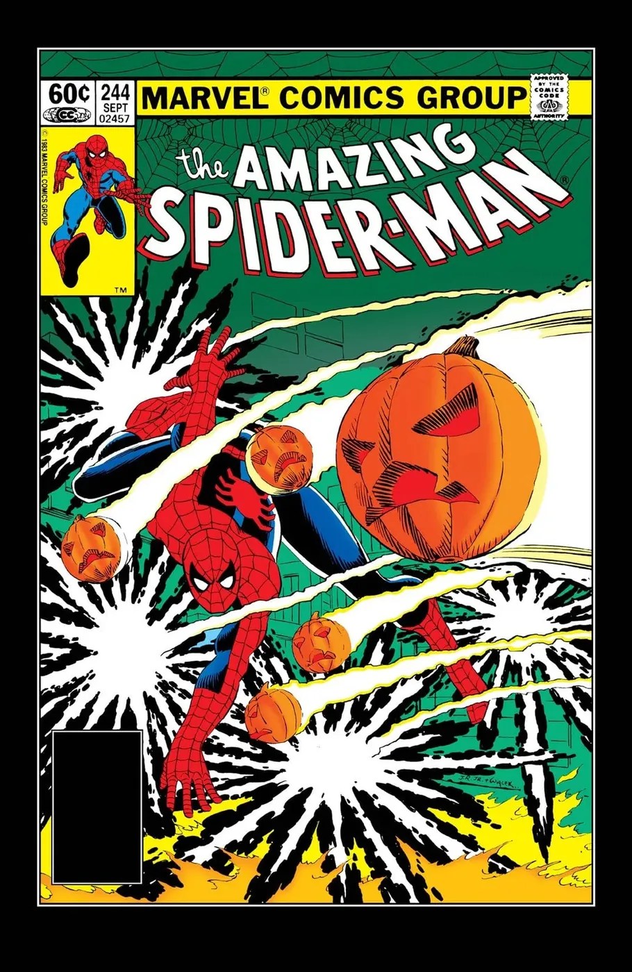 Cover of The Amazing Spider-Man #244