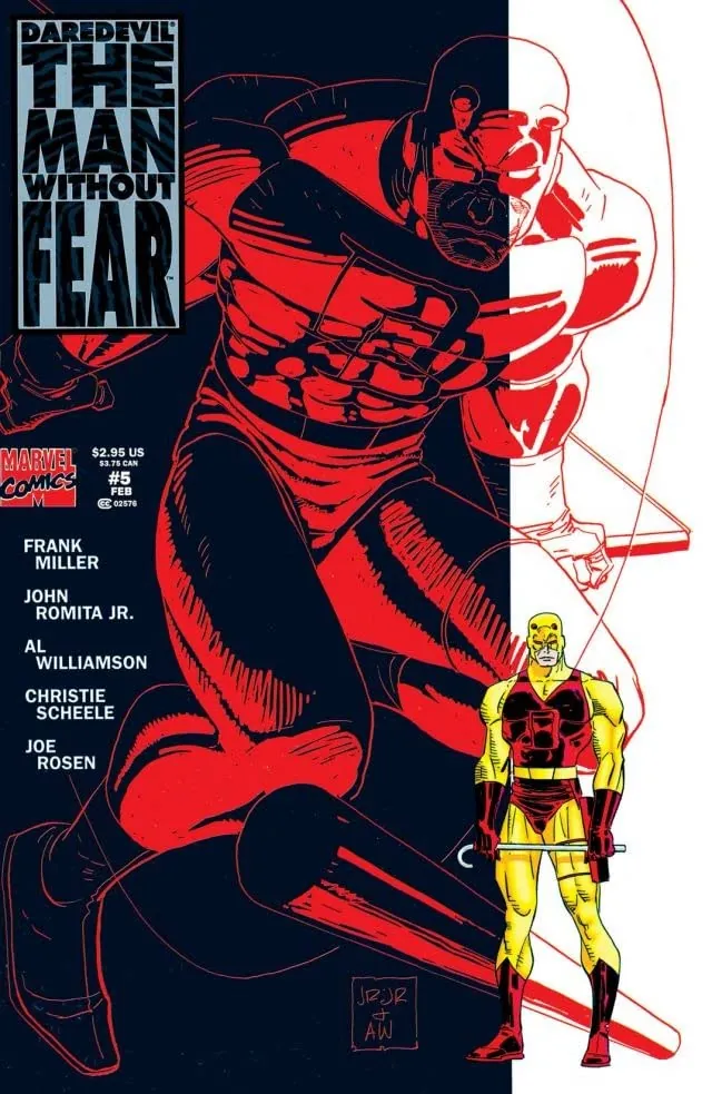 Cover of Daredevil The Man Without Fear #5