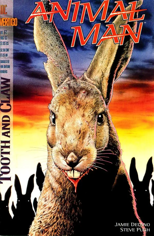 Cover of Animal Man #62