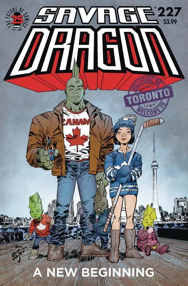 Cover of Savage Dragon #227