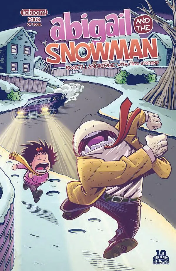 Cover of Abigail and the Snowman #4