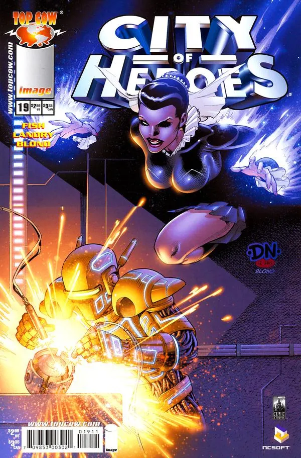 Cover of City of Heroes #19