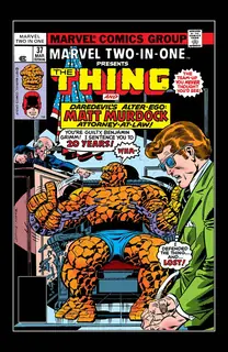 Cover of Marvel Two-in-One #37