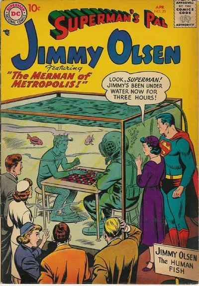 Cover of Superman's Pal, Jimmy Olsen #20