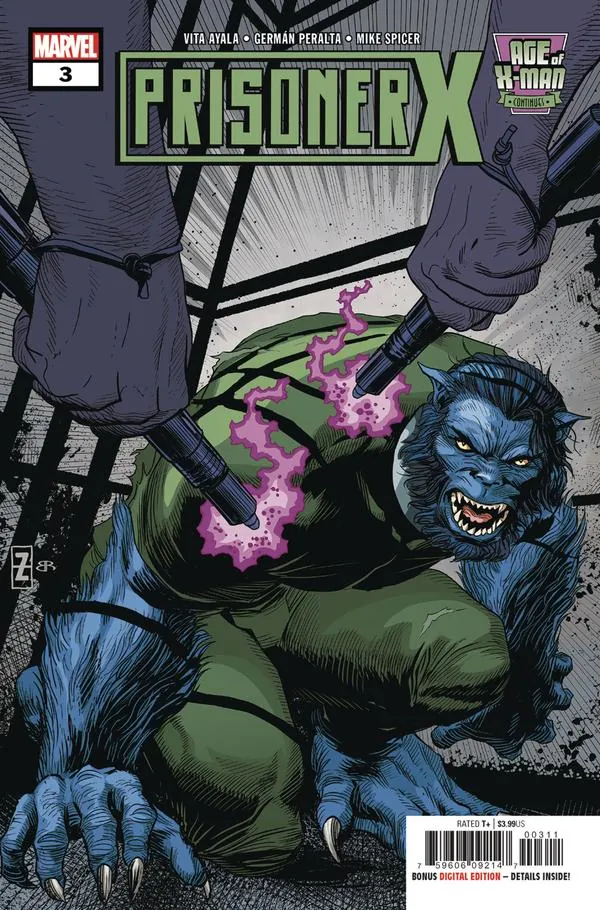 Cover of Age of X-Man: Prisoner X #3
