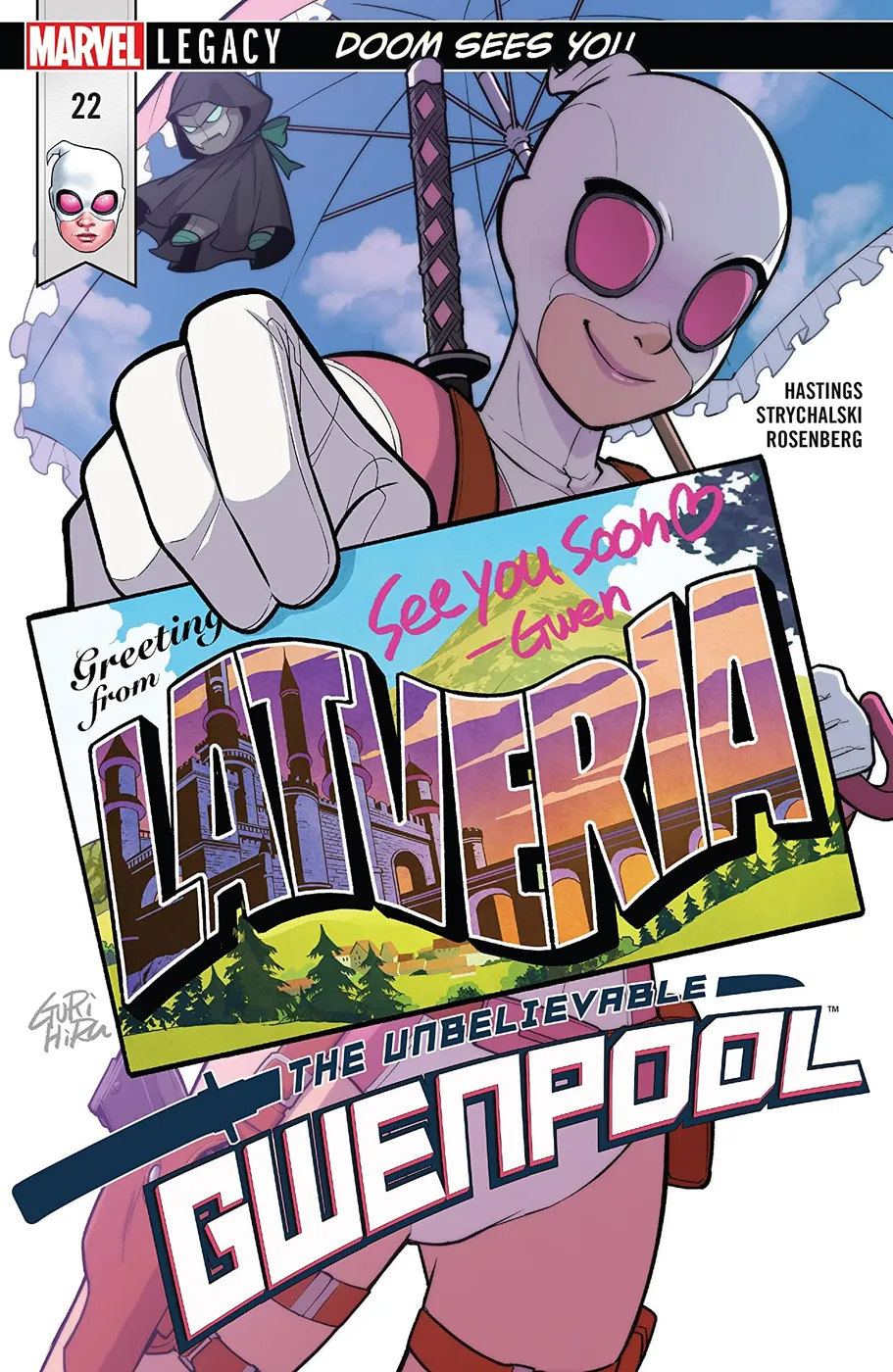 Cover of The Unbelievable Gwenpool #22
