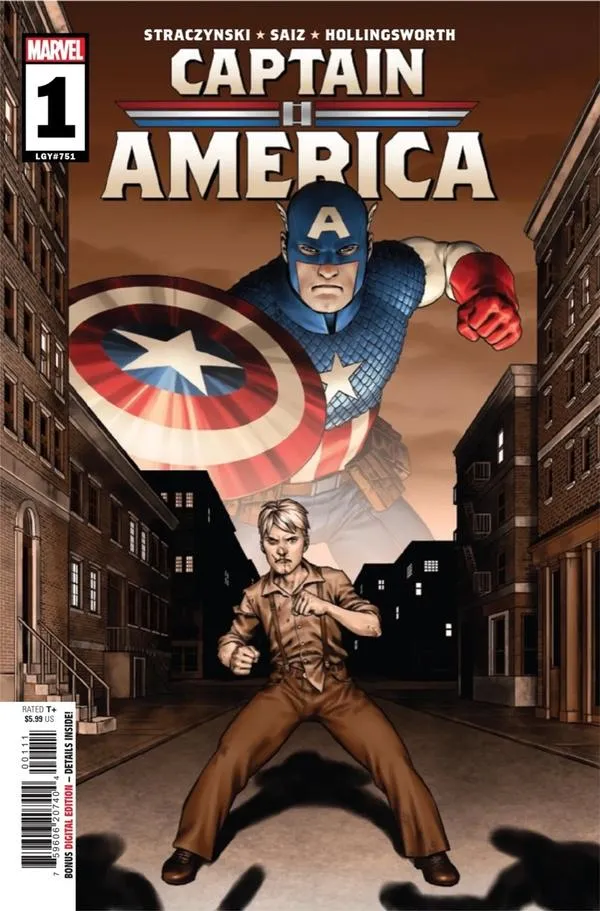 Cover of Captain America #1