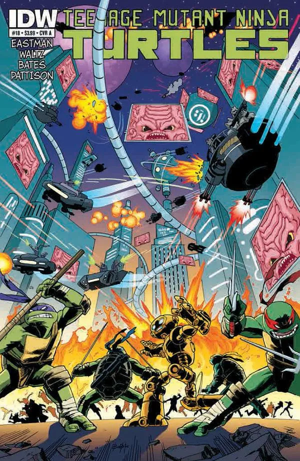 Cover of Teenage Mutant Ninja Turtles #18