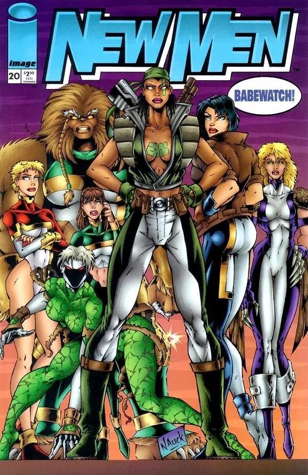 Cover of NewMen #20