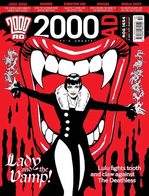 Cover of 2000 AD #1654